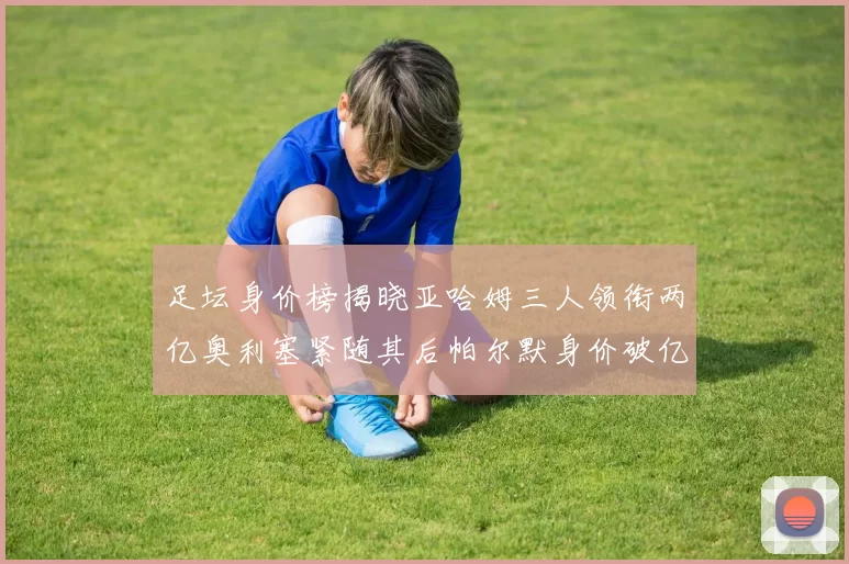 足坛身价榜揭晓亚哈姆三人领衔两亿奥利塞紧随其后帕尔默身价破亿